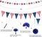 38PCS 4th/Fourth of July Patriotic Decorations Set (4th of July Decorations)